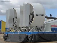 Landed at Southsea, aft shot